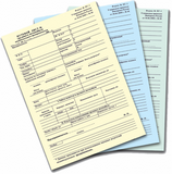 Печать самокопирующихся бланков